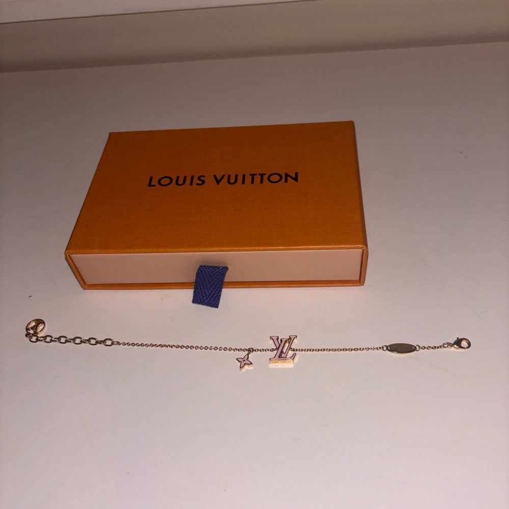 Louis Vuitton Gold Chain Bracelet